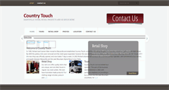 Desktop Screenshot of countrytouch.com.au