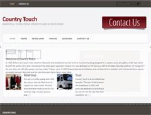 Tablet Screenshot of countrytouch.com.au